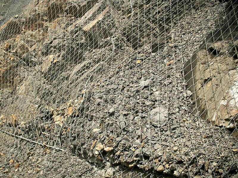  High Tensile Steel Wire Mesh For Rockfall Netting